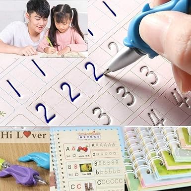 Magic Practice Copybook for Kids — Reusable Handwriting Practice Set 🔥