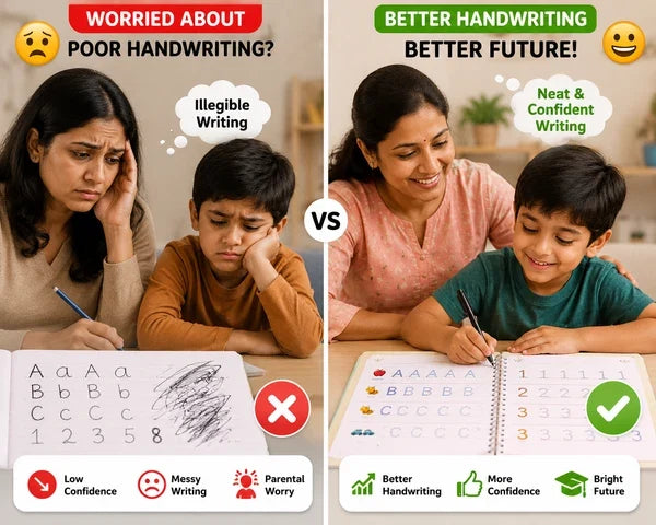 Magic Practice Copybook for Kids — Reusable Handwriting Practice Set 🔥